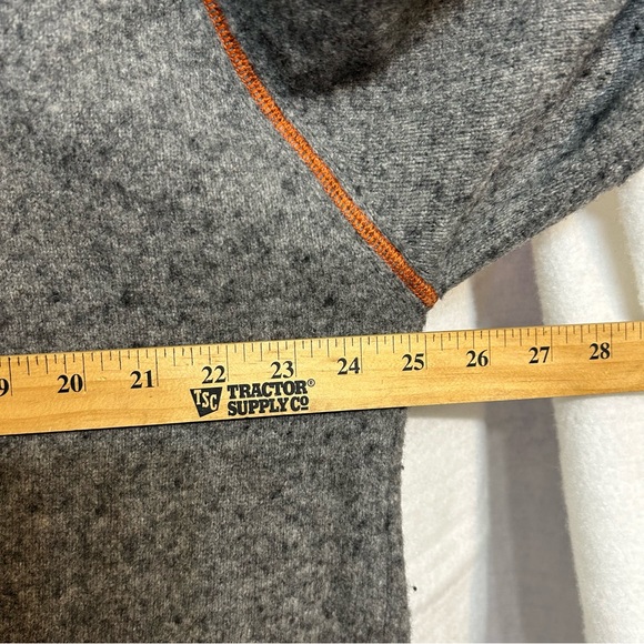 Retro Y2K Old Navy Lambswool Wool Sweater 2X Men’s Contrasting Trim Boxy - Picture 4 of 6